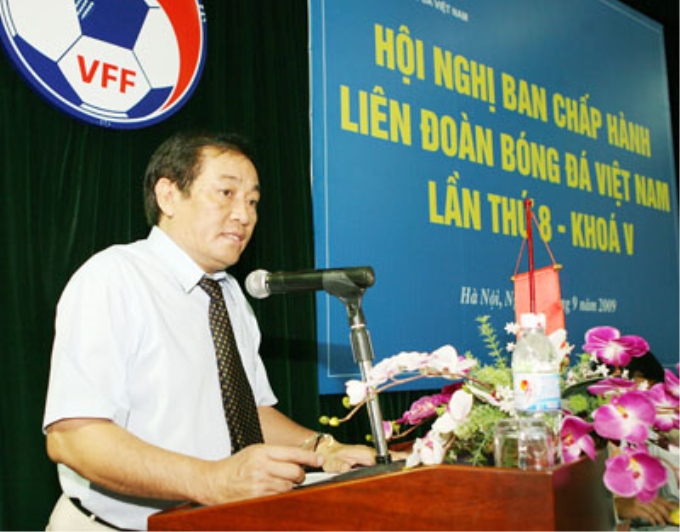 Chủ tịch VFF Nguyễn Trọng Hỷ